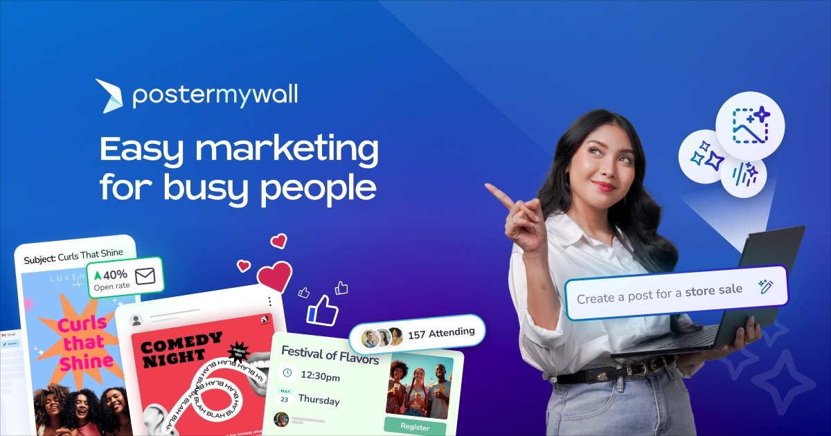 5 PosterMyWall tools to make your social media posts stand out